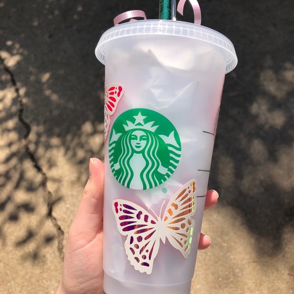Butterfly🦋 Starbucks reusable venti cold cup - Picture 2 of 4